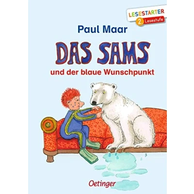 Abbildung von Das Sams und der blaue Wunschpunkt: Lesestarter. 2. Lesestufe. Lustiger Kinderbuch Klassiker zum Lesen lernen für Erstleser ab 7 Jahren