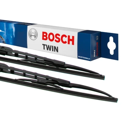 Abbildung von Scheibenwischer Bosch 3 397 010 413 vorne Bügelwischblatt ohne Spoiler HYUNDAI: i20 I Hatchback, ix35, NISSAN: X Trail, MITSUBISHI: Lancer 8 Limousine