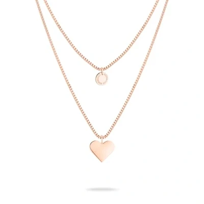Abbildung von Liebeskind Berlin Halskette LJ 1593 N 45 IP Roségold