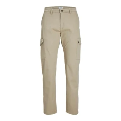 Abbildung von JACK &amp; JONES Herren Jpstollie Jjbowie Cargo Noos Cargohose, Crockery, 33W / 34L