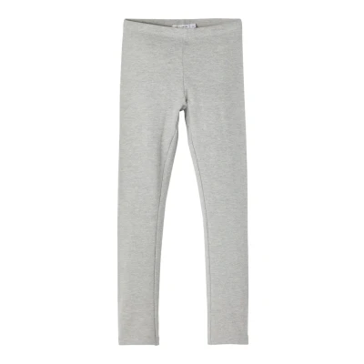 Abbildung von Name it Nkfdavina SWE N Thermo NOOS Leggings Hosen für Kinder, Größe: 56, Grey melange