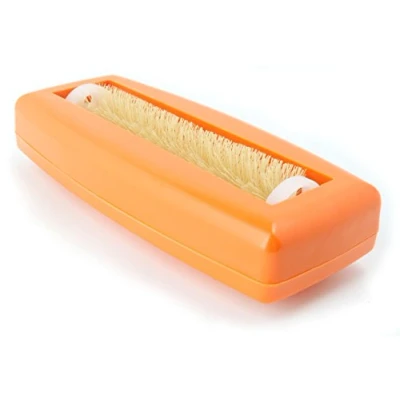 Abbildung von Crumpy Krümelbürste Tischroller Handstaubsauger für Auto Caravan Zuhause (Orange)