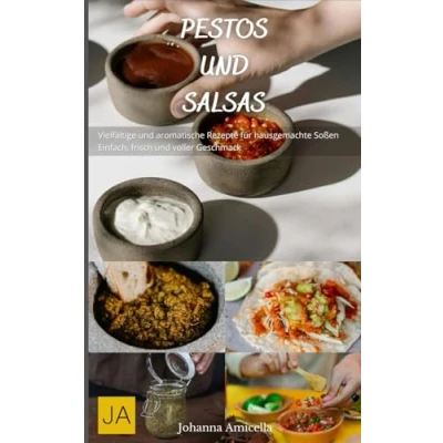 Abbildung von Pestos und Salsas: Vielfältige aromatische Rezepte für hausgemachte Soßen Einfach, frisch voller Geschmack