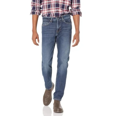 Abbildung von Amazon Essentials Herren Slim Fit Jeans, Mittlere Waschung, 40W / 30L