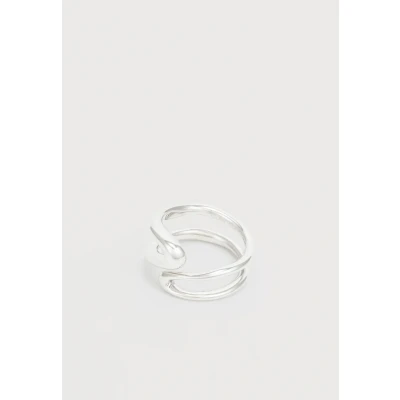 Abbildung von Calvin Klein Statement Links Ring silvercoloured, Damen, Größe: 54, Silver coloured