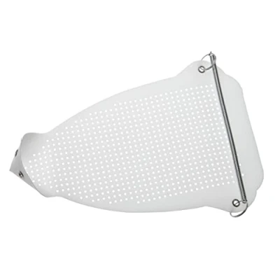 Abbildung von vhbw Universal Bügeleisensohle Textilschutzsohle Bügelschuh Antihaft Bügelsohle Anti Glanz Sohle für Bügeleisen Bügelstation (Weiß, Stärke: 0.5 mm)