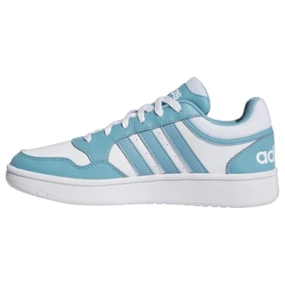 Abbildung von adidas Damen Hoops 3.0 Shoes Schuhe, Cloud White/preloved Blue/preloved Blue, 36 2/3 EU