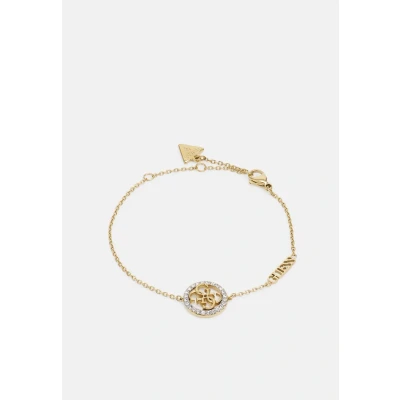 Abbildung von Guess LIFE IN Armband Yellow goldcoloured, Damen, Größe: Large, gold coloured