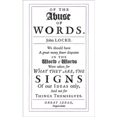 Abbildung von of the Abuse Words: John Locke (Penguin Great Ideas)