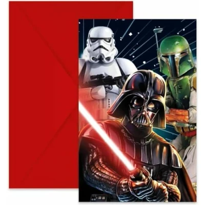 Abbildung von Procos Star Wars Galaxy 6 Einladungskarten