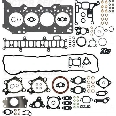 Abbildung von REINZ 01 10026 Dichtungsvollsatz, Motor mit Wellendichtring Kurbelwelle, Ventilschaftabdichtung