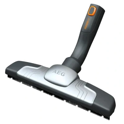 Abbildung von AEG AZE115 Silent Parketto Hartbodendüse (Parkettdüse, optimale Saugleistung, 100% Naturhaar, schonende Reinigung, leise, passend für Sauger mit 36 mm Ovalrohr, grau)