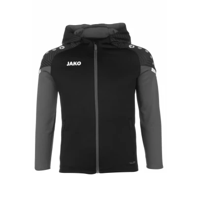 Abbildung von JAKO Performance Trainingsjacke für Kinder, Größe: 128, Schwarz anthra light