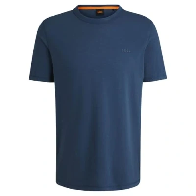 Abbildung von BOSS Tshirt basic, Herren, Größe: Medium, Open blue