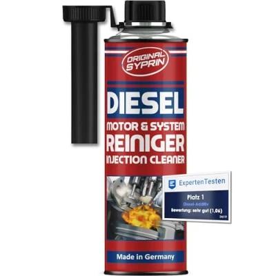 Abbildung von SYPRIN Original Diesel System Reiniger Systemreiniger für Dieselmotoren I Reinigung Dieselpartikelfilter DPF Einspritzdüsen Injektoren 500ml