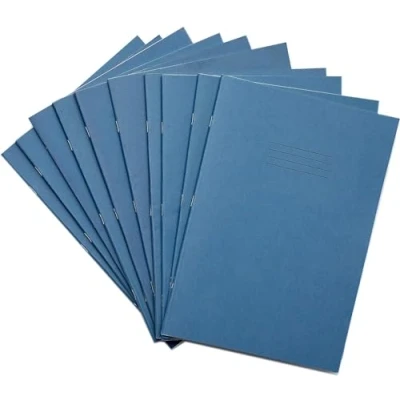 Abbildung von RHINO S5 64 Seiten A4 Heft, Hellblau, 10 Stück