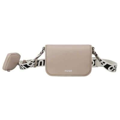Abbildung von HUGO BEL Crossbody FLAP Umhängetasche, Damen, Größe: One Size, Dark beige