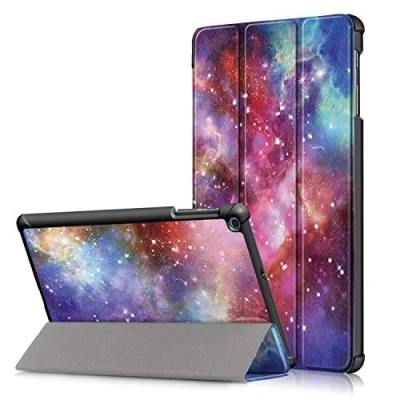 Abbildung von Xuanbeier Ultra Dünn Hülle Kompatibel mit Samsung Galaxy Tab A 10.1 2019 SM T510/T515 Schutzhülle Ständer Funktion,Galaxy