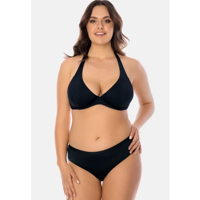 Abbildung von VIVISENCE Bikini BH Dame Bademode Soft Musterlos 3215, Schwarz,80E