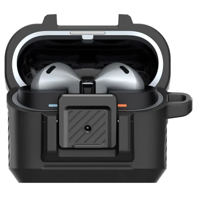 Abbildung von Spigen Lock Fit Hülle Schwarz Samsung Galaxy Buds 3/3 Pro