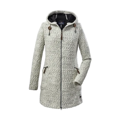 Abbildung von G.I.G.A. DX Damen Roshana Strickparka Strickmantel Parka In Strickoptik Mit Kapuze, Off White, 38 EU