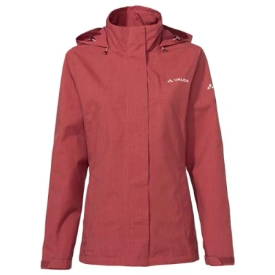 Abbildung von Vaude Regenjacke / wasserabweisende Jacke, Damen, Größe: 36, Brick