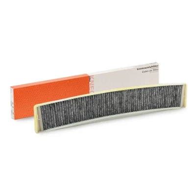Abbildung von MAHLE ORIGINAL LAK 102 Innenraumfilter Aktivkohlefilter 660, 674,6mm 105, 95mm 20,0mm BMW: 3 Touring, Convertible, X3