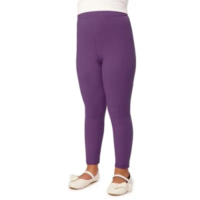 Abbildung von Merry Style Mädchen Lange Leggings aus Baumwolle MS10 225 (Purpur,152)