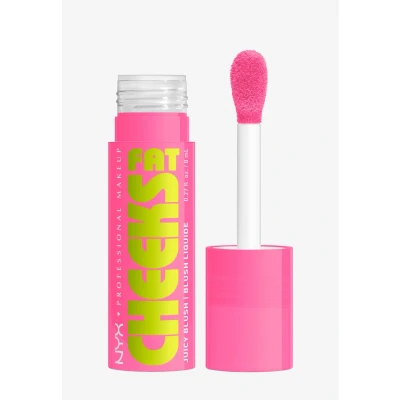 Abbildung von NYX Professional Makeup Fat Cheeks Juicy Blush Flüssiges Rouge, 12H Halt, Bis zu 24H Feuchtigkeit, Mit Himbeer &amp; Kiwiöl, Farbe: Dragon Fruit Drip, 8 g