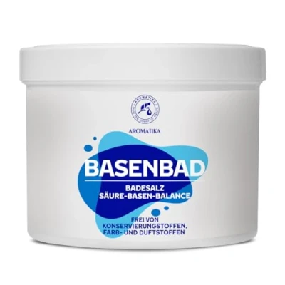 Abbildung von Basenbad 500g Basisches Bad Alkaline bath Badesalz Fußbad für Hände und Füße Basenpulver Entspannung Glatte Haut Körperpflege