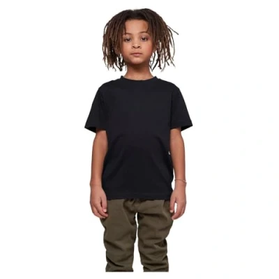 Abbildung von Build Your Brand Boys BY116 Kids Basic Tee T Shirt, Black, 134/140