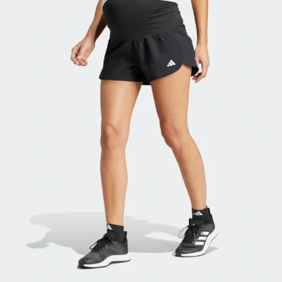Abbildung von adidas Performance Pacer Maternity kurze Sporthose, Damen, Größe: XXL, Black