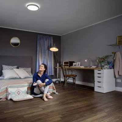 Abbildung von LEDVANCE Orbis LED Deckenleuchte Remote CCT Ø41cm