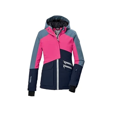 Abbildung von killtec Mädchen Skijacke/Funktionsjacke mit Kapuze und Schneefang KSW 405 GRLS SKI JCKT, dunkelnavy, 152, 42092 000