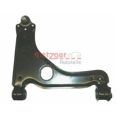 Abbildung von METZGER 58003402 Querlenker KIT + mit Trag /Führungsgelenk, Gummilager Vorderachse rechts, unten OPEL: Astra G Caravan, CC