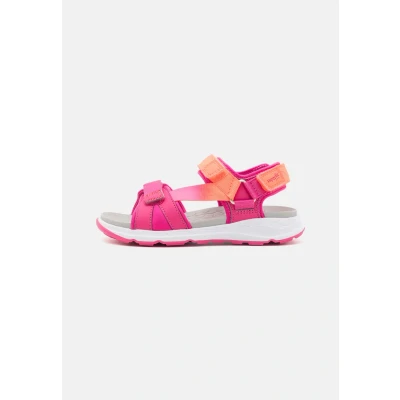 Abbildung von Superfit Criss Cross Riemensandalette für Kinder, Größe: 35, Pink/orange Schuhe