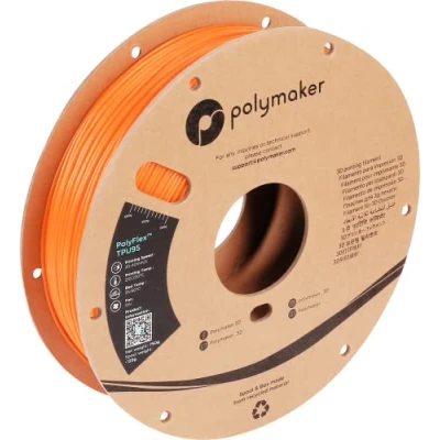 Abbildung von Polymaker PolyFlex TPU 95A Orange 1,75mm 750g