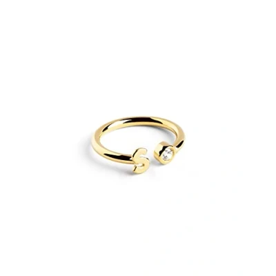 Abbildung von Singularu Personalizado Letter Ring, Damen, Größe: One Size, Letra s oro