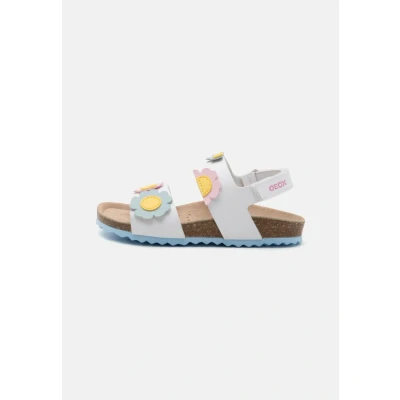 Abbildung von Geox Adriel GIRL Riemensandalette für Kinder, Größe: 32, White Schuhe