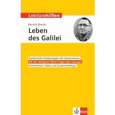 Abbildung von Klett Lektürehilfen Bertolt Brecht, Leben des Galilei: Interpretationshilfe für Oberstufe und Abitur