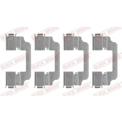 Abbildung von QUICK BRAKE 109 0154 Zubehörsatz, Scheibenbremsbelag BMW: 3 Saloon
