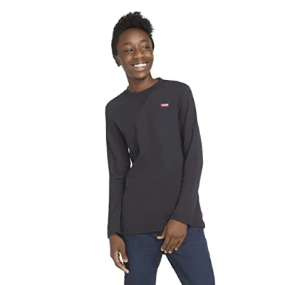 Abbildung von Levi&#039;s Thermal Langarmshirt für Kinder, Größe: 164, Black