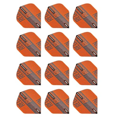 Abbildung von RED DRAGON Hardcore XT Orange and Black Dart Flights 4 Sets Per Pack (12 in total)