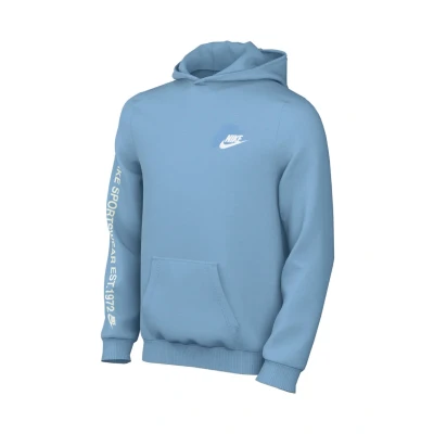 Abbildung von Nike Sportswear Kapuzenpullover für Kinder, Größe: 158/170, Aegean storm