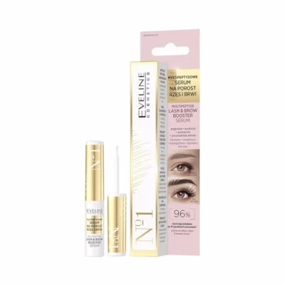 Abbildung von Eveline Cosmetics Multipeptid Serum für das Wachstum von Wimpern und Augenbrauen