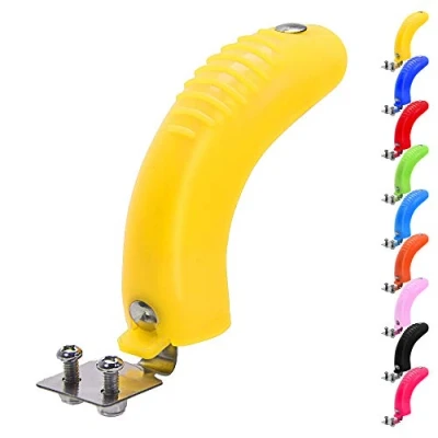 Abbildung von OTFAITP Bremsbeläge hinten für Scooter Ersatz Micro Mini/3in1 Deluxe Series 3 Wheel (Gelb)