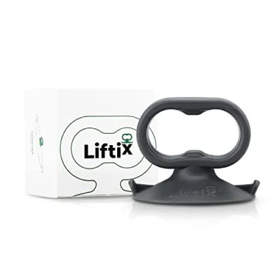Abbildung von Wundermix Liftix® Saugnapf Griff für Thermomix Varoma Deckel &amp; Monsieur Cuisine Dampfgaraufsatz Schutz gegen Verbrennung