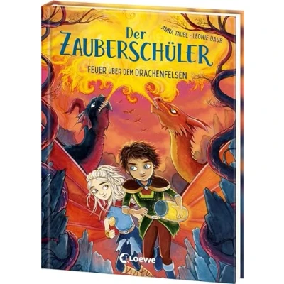 Abbildung von Der Zauberschüler (Band 6) Feuer über dem Drachenfelsen: Coole Fantasy Abenteuer für Erstleser ab 7 Jahren
