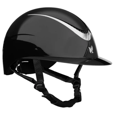 Abbildung von Karben by Shires Reithelm Alina Ellipse Schwarz/Gunmetal 52 54cm