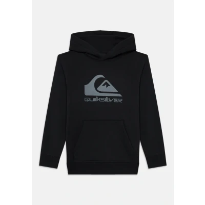 Abbildung von Quiksilver LOGO Hoodie Youth Unisex Kapuzenpullover, Größe: 164, Black
